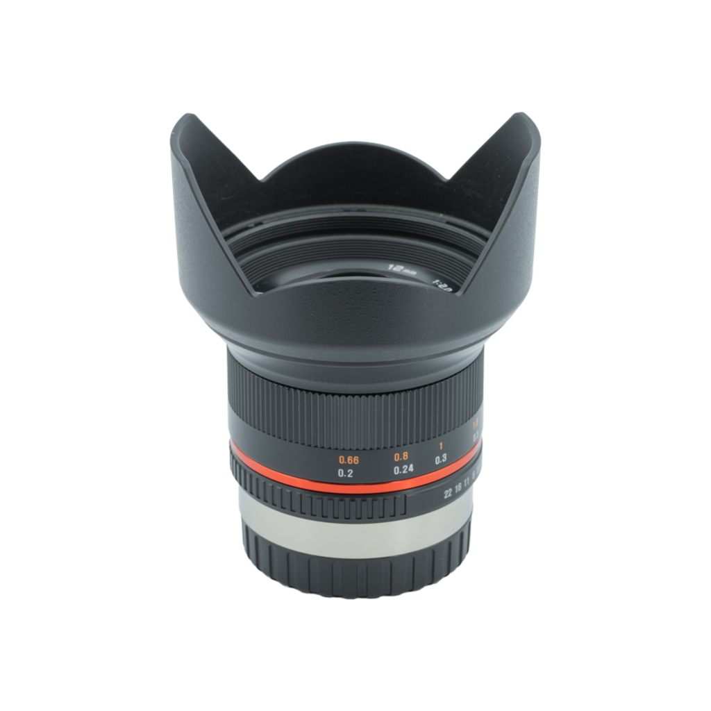 Rokinon 12mm f/2 NCS CS APS-C Mirrorless Lens for Fuji X-Mount