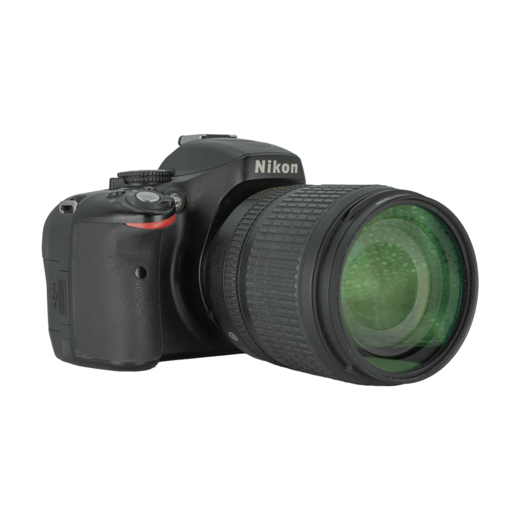 Nikon D5100 APS-C DSLR camera with NIkon AF-S 18-105mm f/3.5-5.6 G ED DX lens