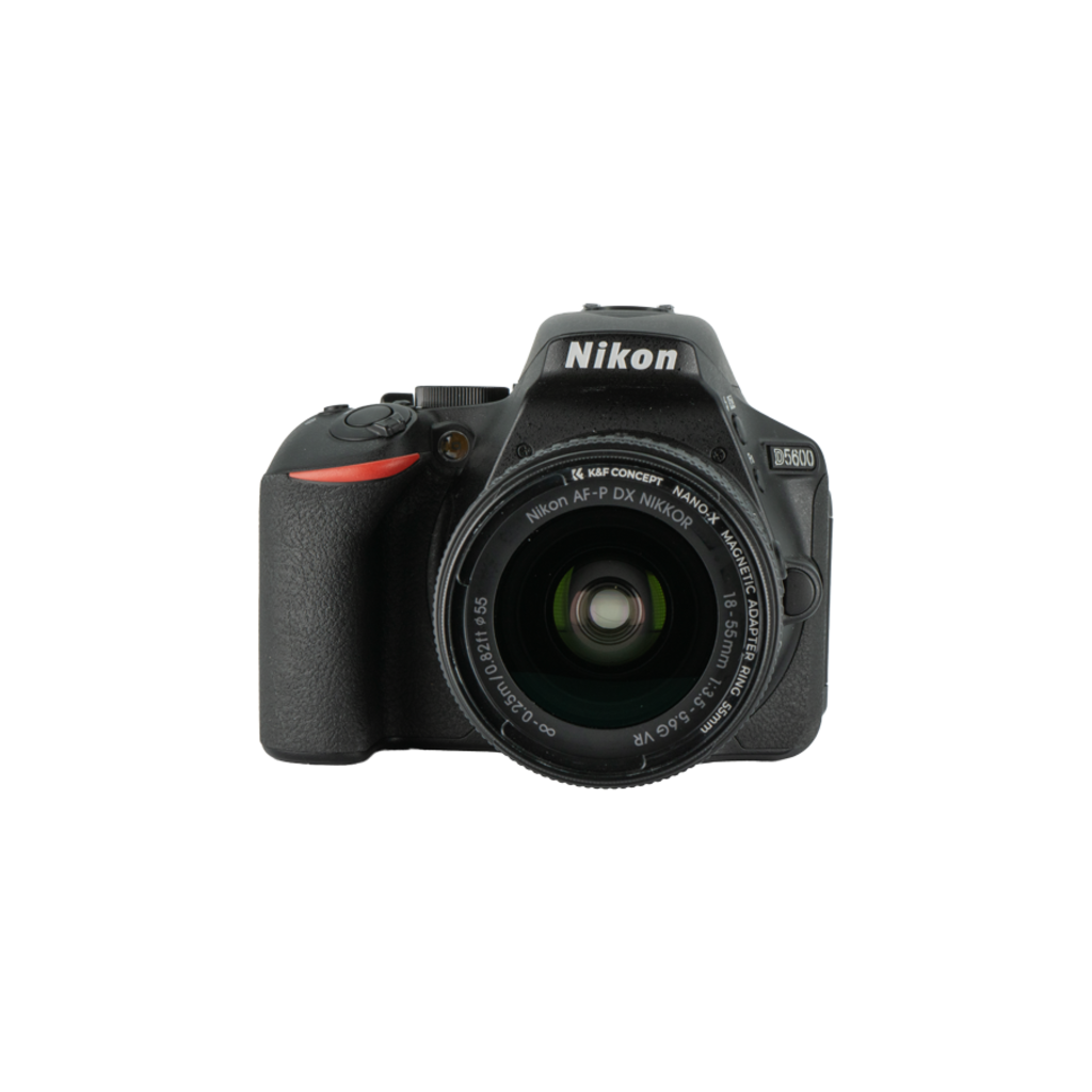 Nikon D5600 APS-C DSLR Camera with 18-55mm f/3.5-5.6 AF-P Lens