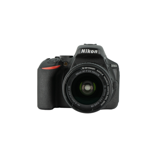 Nikon D5600 APS-C DSLR Camera with 18-55mm f/3.5-5.6 AF-P Lens