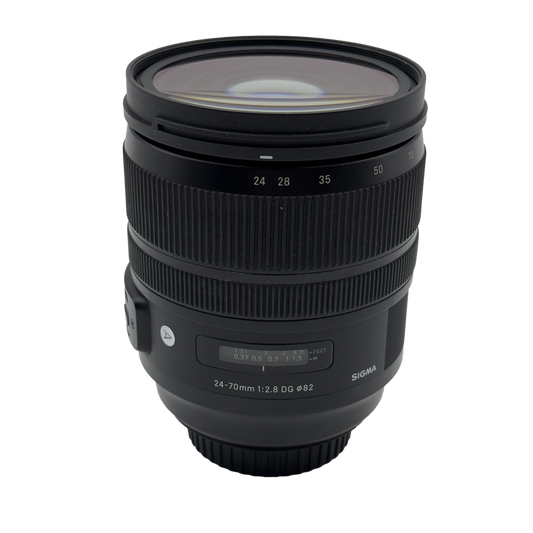 Sigma 24-70mm f/2.8 DG ART full frame DSLR lens for Canon EF