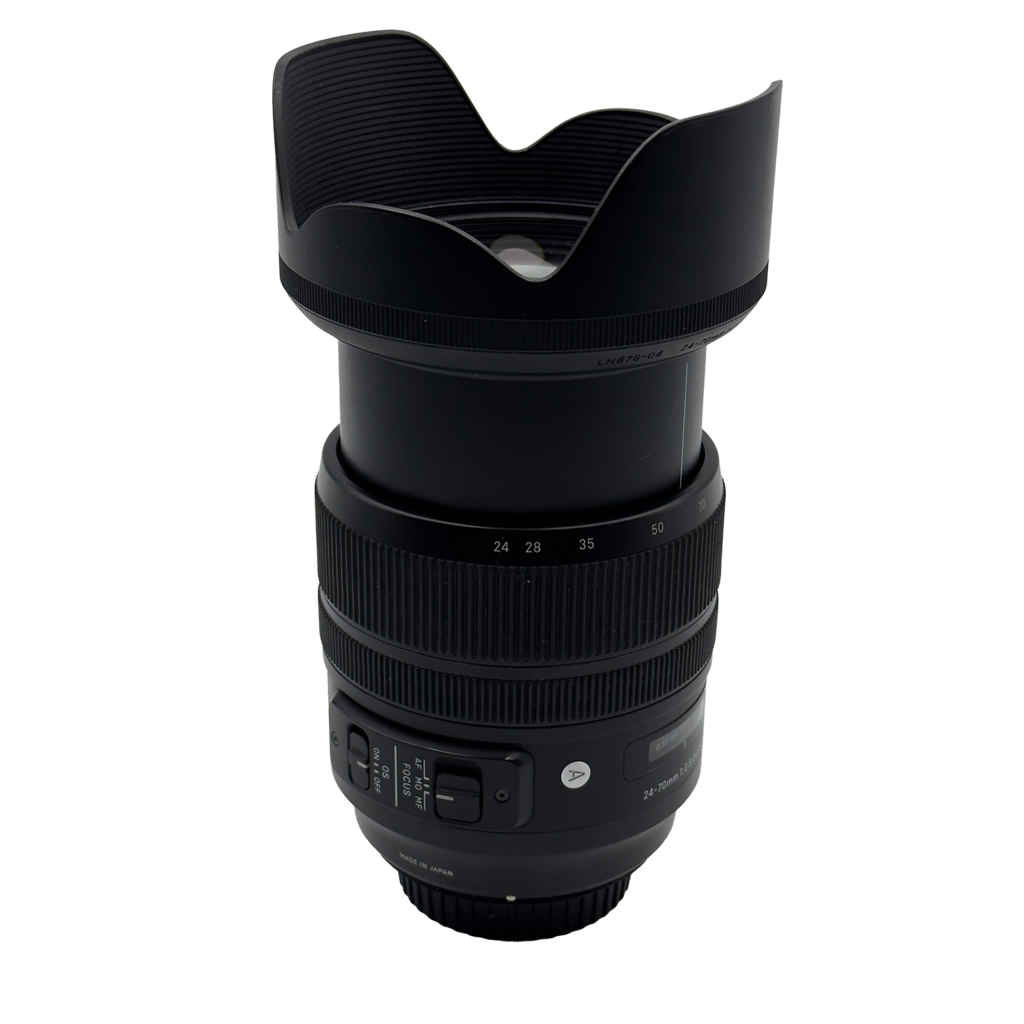 Sigma 24-70mm f/2.8 DG ART full frame DSLR lens for Canon EF