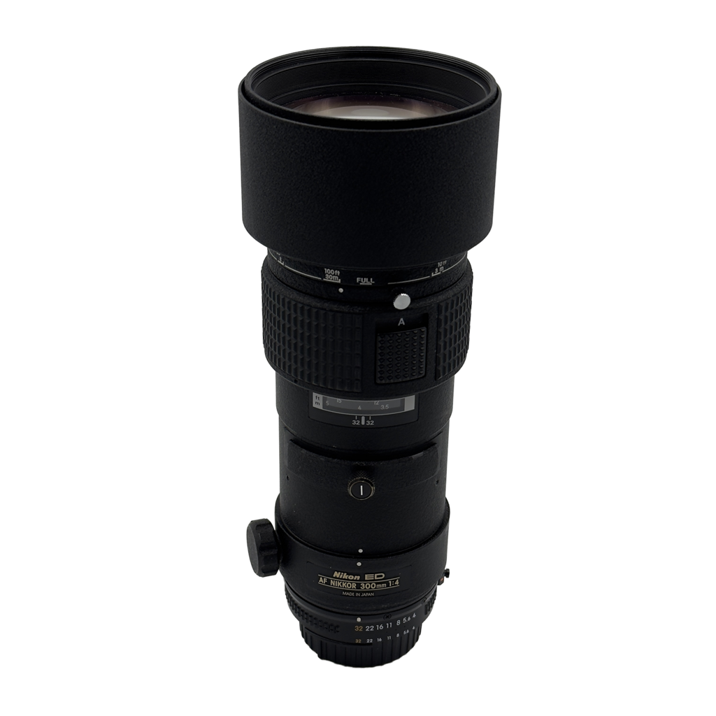 Nikon 300mm f/4 ED AF full frame DSLR lens