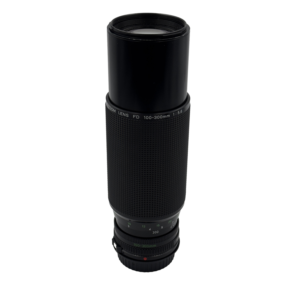 Canon FD 100-300mm f/5.6 35mm slr lens