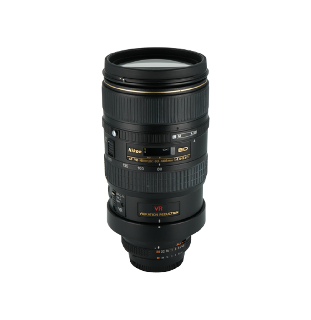 Nikon Nikkor 80-400mm f/4.5-5.6 D full frame DSLR super zoom telephoto lens