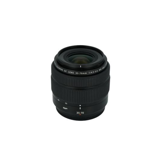 Fujifilm GF 35-70mm f/4.5-5.6 medium format mirrorless zoom lens