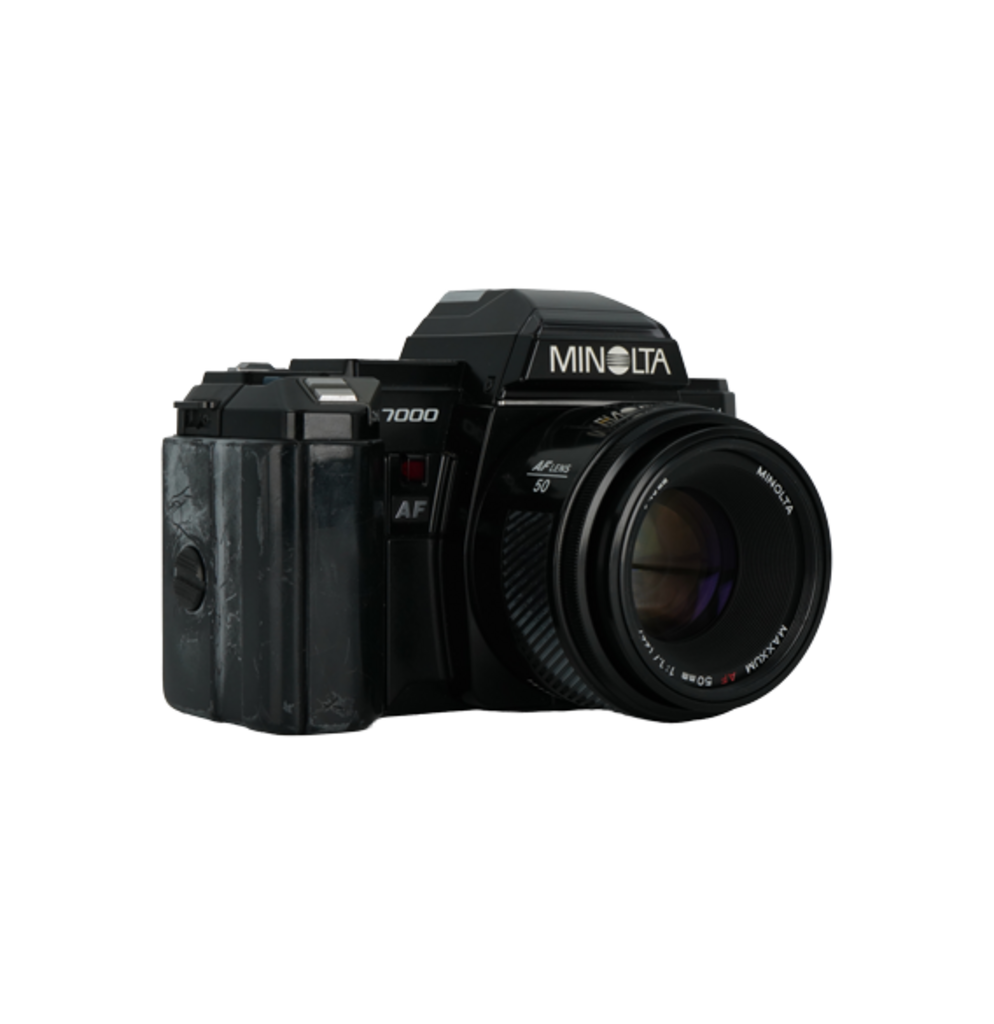 Minolta 7000 Maxxum 35mm Film Camera, Maxxum 50mm f/1.7 Minolta A mount, Maxxum 28-135mm f/4-4.5