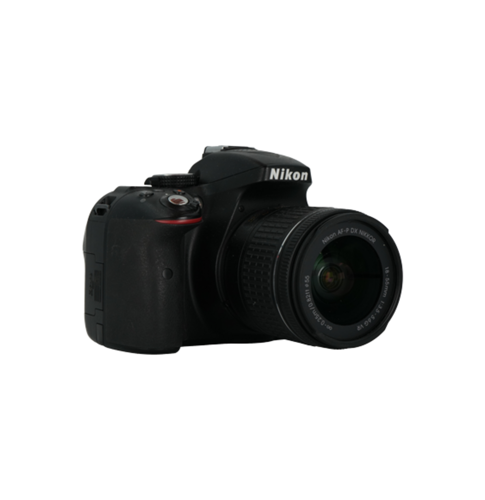 Nikon D5300 APS-C DSLR camera with Nikon 18-55mm APS-C DSLR lens