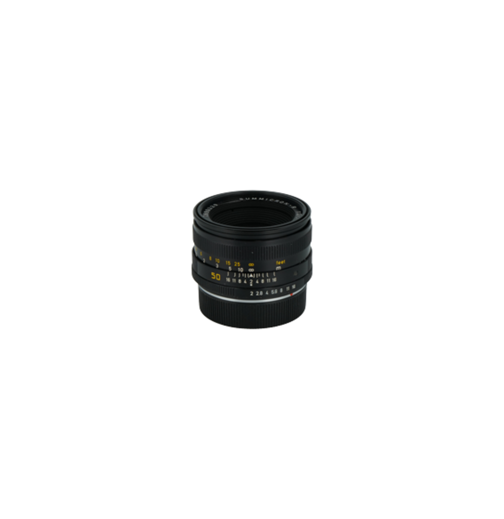 Leica Leitz Summicron R 50mm f/2 full frame rangefinder lens