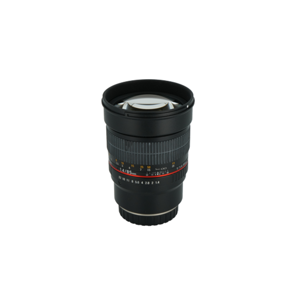 Rokinon 85mm f/1.4 AS IF UMC APS-C mirrorless prime lens for Fujifilm X