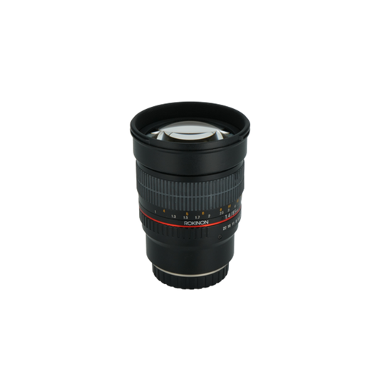 Rokinon 85mm f/1.4 AS IF UMC APS-C mirrorless prime lens for Fujifilm X