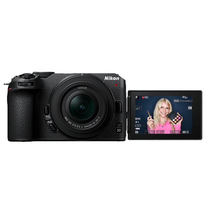 Nikon Z 30 DX-format Mirrorless Camera Body w/ NIKKOR Z DX 16-50mm f/3.5-6.3 VR