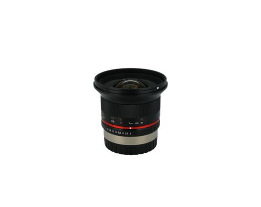 Rokinon 12mm f/2 APS-C mirrorless lens for Fujifilm X