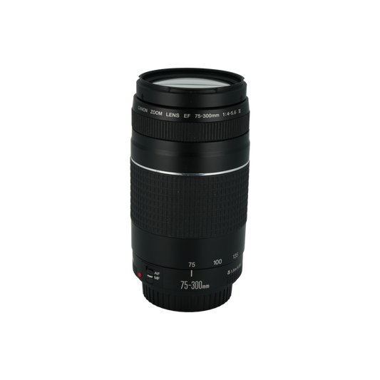 Canon EF 75-300mm f/4-5.6 iii full frame DSLR telephoto super zoom lens