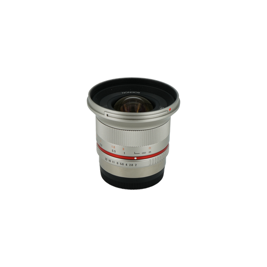 Rokinon 12mm f/2 APS-C mirrorless lens for Fujifilm X mount