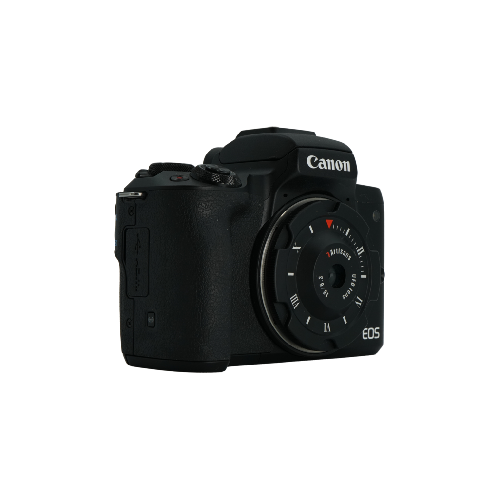 Canon EOS M50 MK2 Digital Mirrorless Camera with 7Artisans 18mm f/6.3 Lens