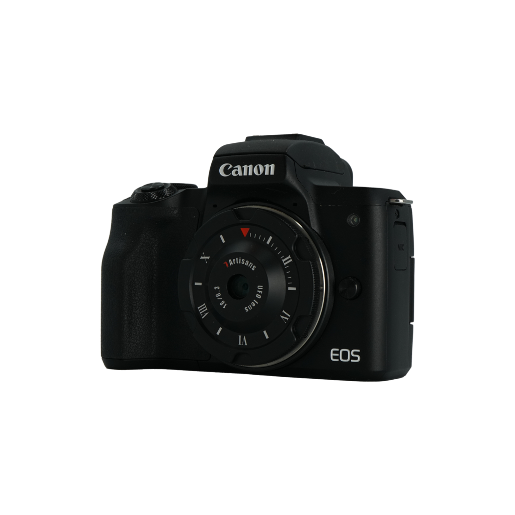 Canon EOS M50 MK2 Digital Mirrorless Camera with 7Artisans 18mm f/6.3 Lens