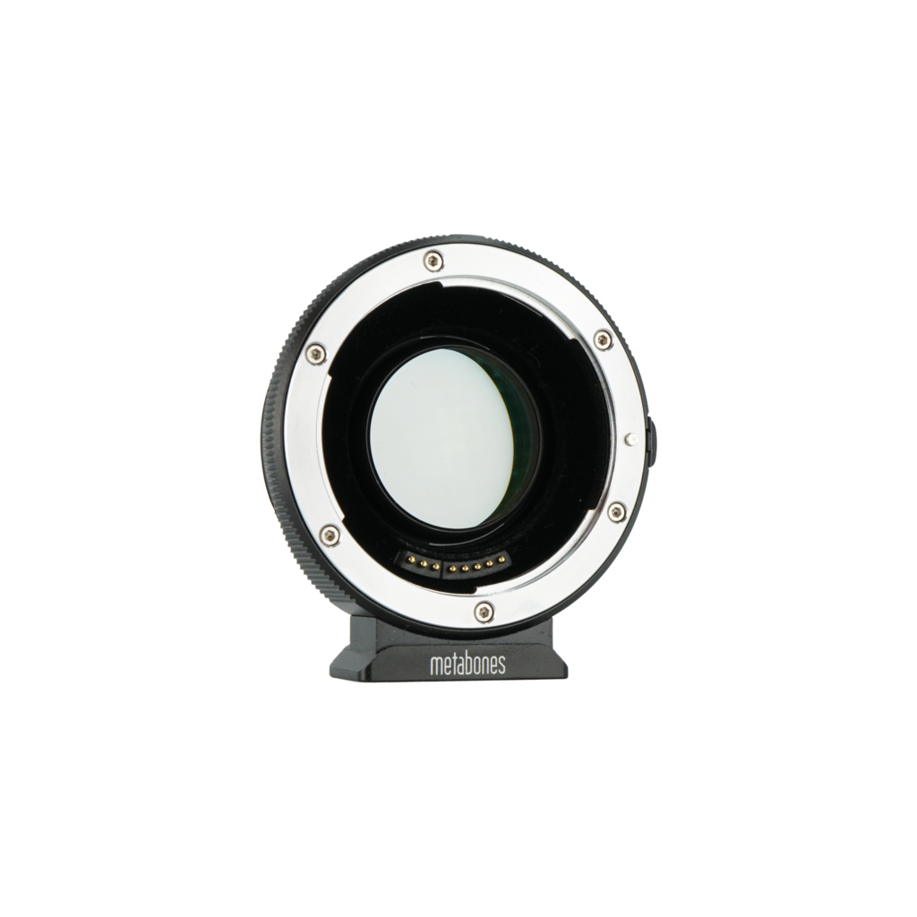 Metagones T ULTRA Speedbooster 0.71x adapter with support food for Canon EF to Sony E