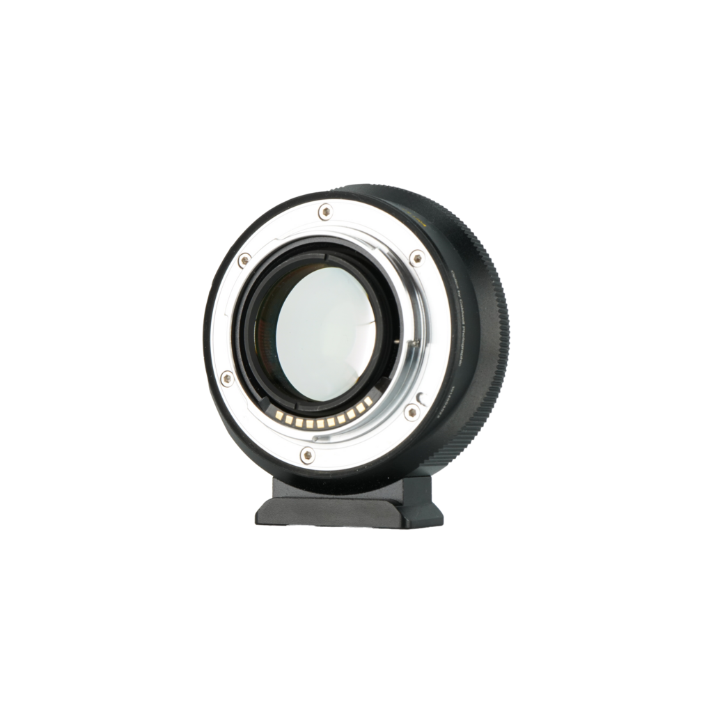 Metagones T ULTRA Speedbooster 0.71x adapter with support food for Canon EF to Sony E