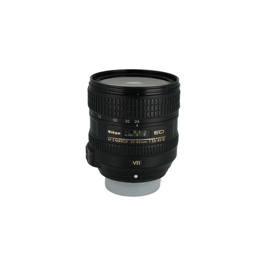 Nikon AF-S 24-85mm f/3.5-4.5 ED G full frame DSLR zoom lens