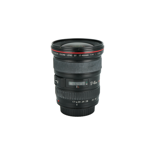 Canon EF 17-40mm f/4 L USM full frame DSLR zoom lens