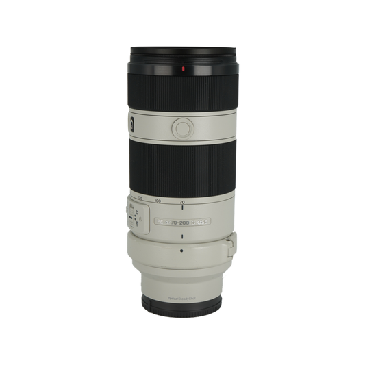 Sony 70-200mm f/4 G OSS full frame mirrorless telephoto zoom lens