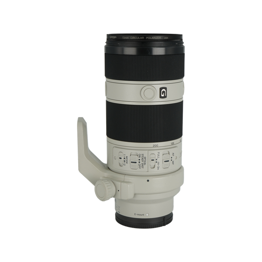 Sony 70-200mm f/4 G OSS full frame mirrorless telephoto zoom lens