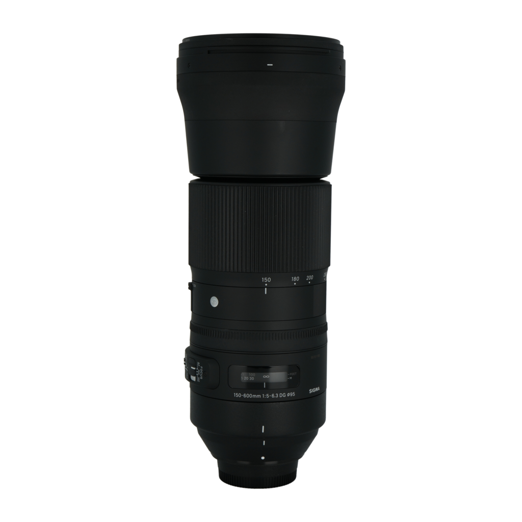Sigma 150-600mm f/5-6.3 DG full frame DSLR telephoto super zoom lens for Nikon F