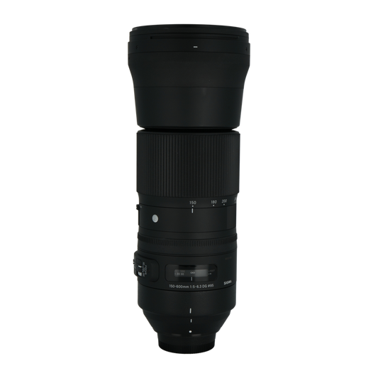 Sigma 150-600mm f/5-6.3 DG full frame DSLR telephoto super zoom lens for Nikon F