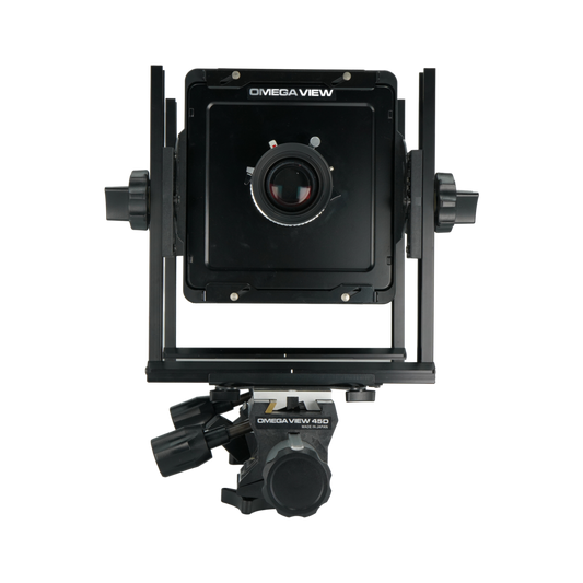 Omega View 4x5 Large format film camera with Schneider 150mm f/5.6 lens