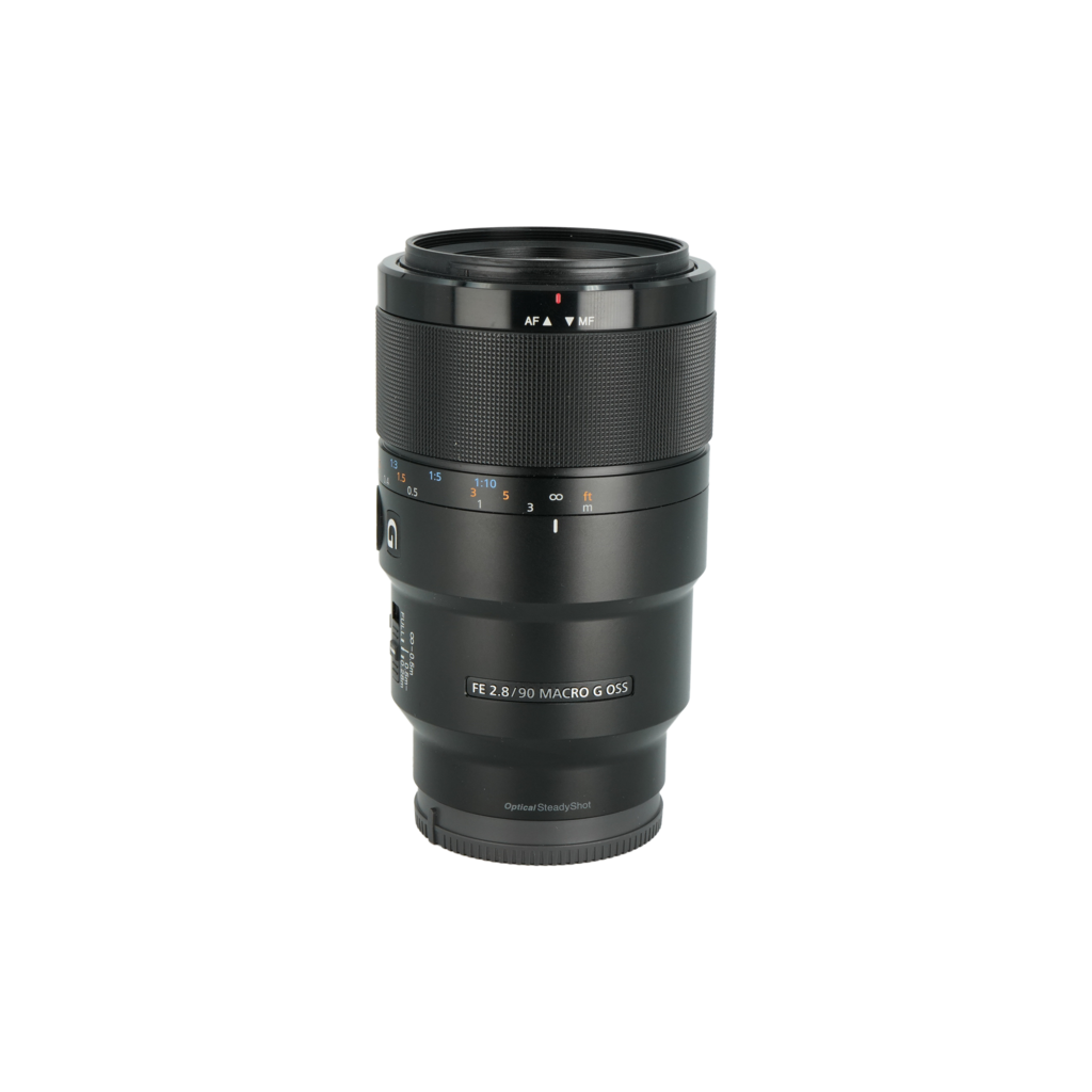 Sony 90mm f/2.8 Macro full frame mirrorless telephoto macro lens
