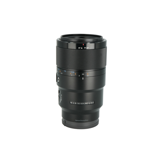 Sony 90mm f/2.8 Macro full frame mirrorless telephoto macro lens
