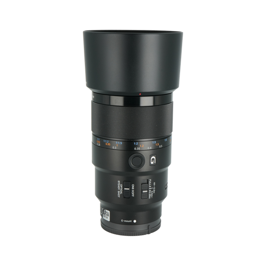 Sony 90mm f/2.8 Macro full frame mirrorless telephoto macro lens