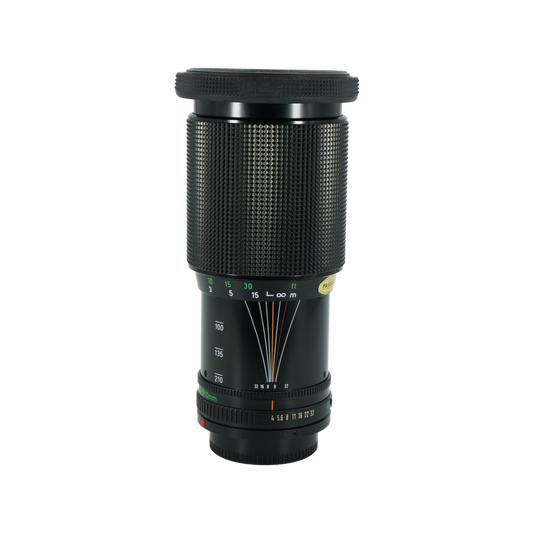 Canon FD 70-210mm f/4 full frame SLR telephoto zoom lens