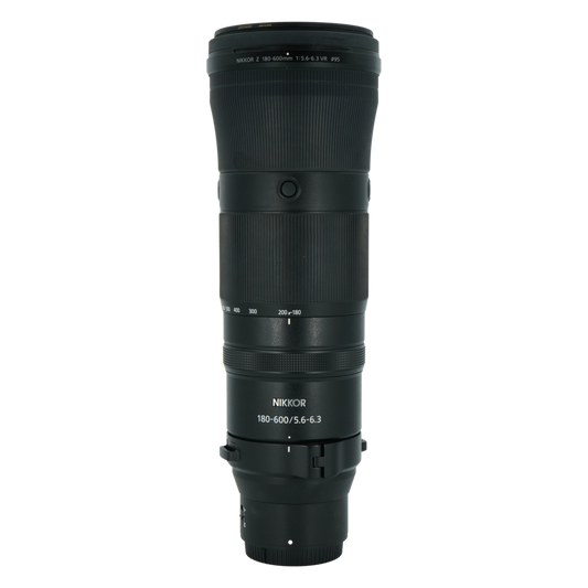 Nikon 180-600mm f/5.6-6.3 full frame mirrorless telephoto super zoom lens