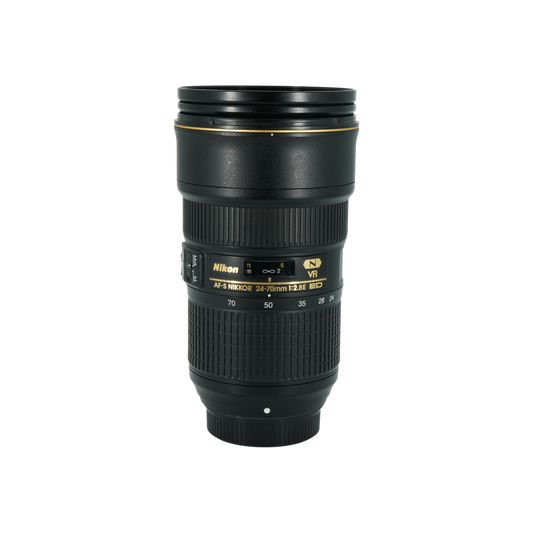 Nikon AF-S Nikkor 24-70mm f/2.8 E ED Full-frame DSLR Lens for F-mount