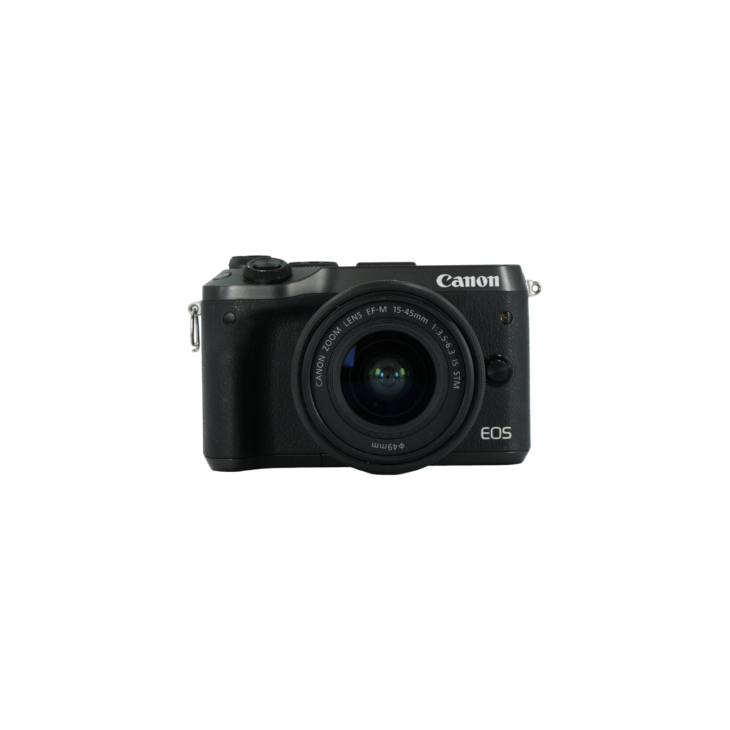 Canon EOS M6 APS-C mirrorless camera with Canon 15-45mm f/3.5-6.3 IS STM APS-C mirrorless M mount lens