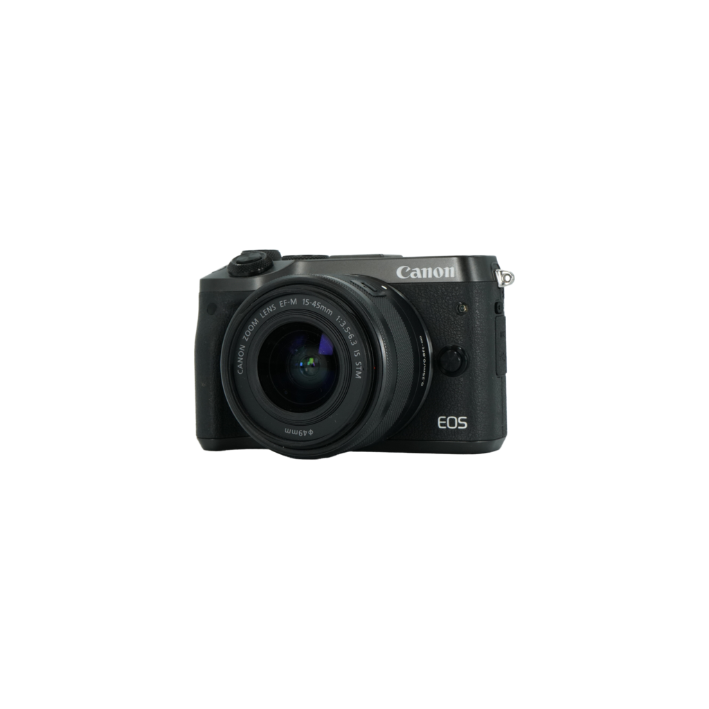 Canon EOS M6 APS-C mirrorless camera with Canon 15-45mm f/3.5-6.3 IS STM APS-C mirrorless M mount lens