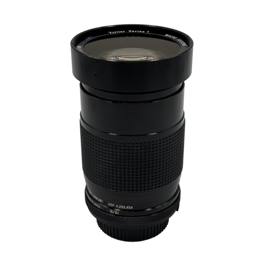 Vivitar full frame film zoom macro lens for Nikon F mount