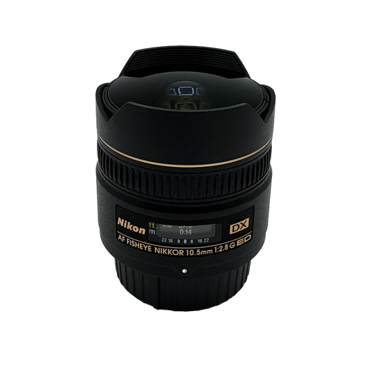 Nikon DX 10.5mm f/2.8 ED APS-C DSLR fisheye lens