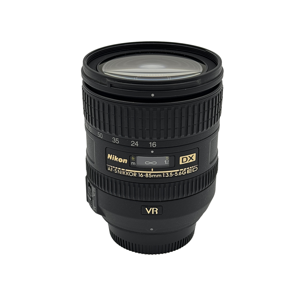 Nikon DX 16-85mm f/3.5-5.6 ED VR APS-C DSLR zoom lens
