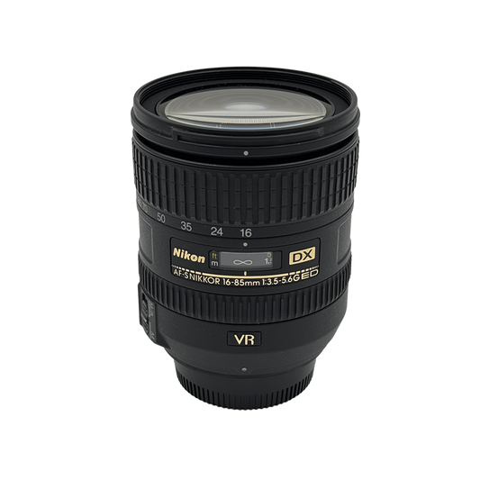 Nikon DX 16-85mm f/3.5-5.6 ED VR APS-C DSLR zoom lens