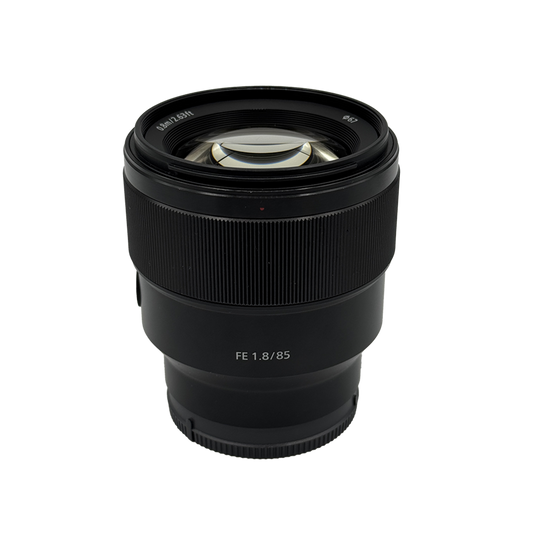 Sony 85mm f/1.4 FE full frame mirrorless medium telephoto lens