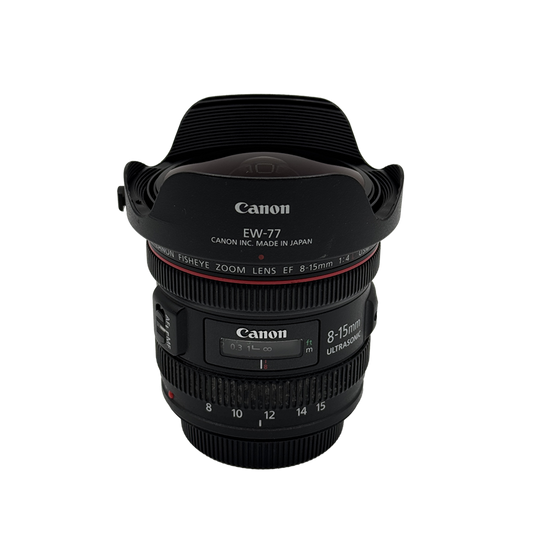 Canon EF 8-15mm f/4 L USM Full-frame DSLR Fisheye Lens