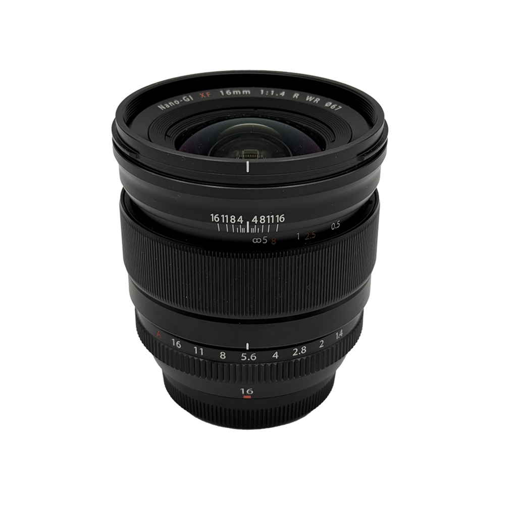 Fujifilm 16mm f/1.4 WR APS-C mirrorless lens