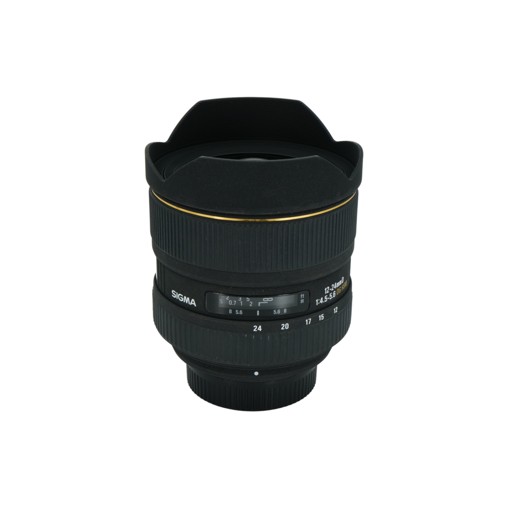 Sigma 12-24mm f/4.5-5.6 D DG HSM full frame DSLR zoom lens for Nikon F mount