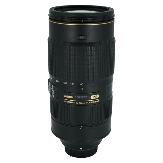Nikon AF-S 80-400mm f/4.5-5.6 ED VR full frame DSLR telephoto super zoom lens
