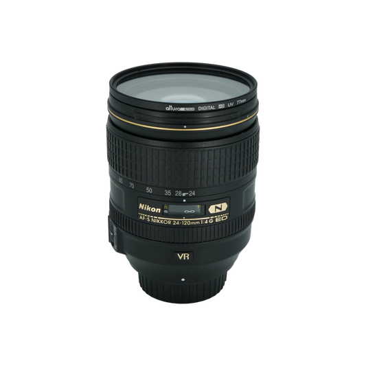 Nikon AF-S 24-120mm f/4 G ED N full frame DSLR zoom lens