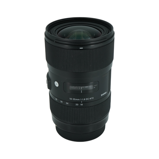 Sigma 18-35mm f/1.8 DC Art APS-C DSLR lens for Canon EF mount