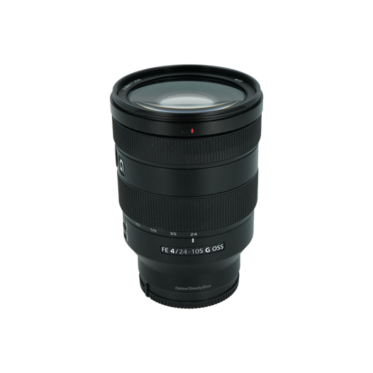 Sony G FE 24-105mm f/4 full frame mirrorless zoom lens